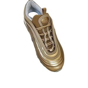 Nike Air Max 97 Metallic Gold Retro Fashion CJ0625-700 Women's‎ 6